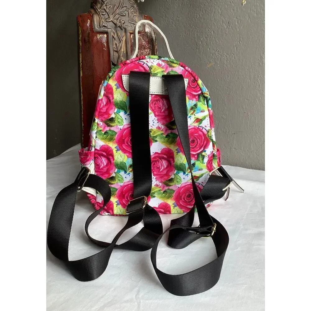 Juicy Couture rose floral backpack NWT‎